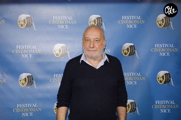 François Berléand assistant à la 1re édition du Festival CineRoman, à l'occasion du centenaire des studios Victorine, à Nice, en France, le 24 octobre 2019. Photo : JLPPA/ABACAPRESS.COM