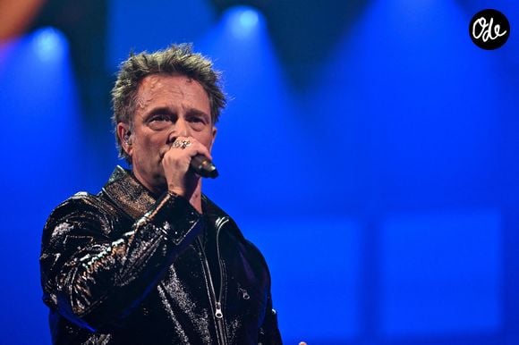 David Hallyday se produit au Dôme de Paris, en France, le 18 mars 2025. Photo : Christophe Meng / ABACAPRESS.COM
