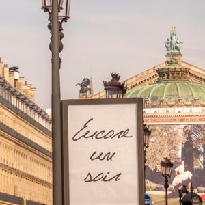 Une mystérieuse campagne d’affichage reprenant les titres iconiques de Céline Dion s’est emparée de Paris en mars 2026.

© Théo Castillon / Bestimage