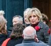 Et plus particulièrement sa consoeur de la météo, Evelyne Dhéliat.
Evelyne Dhéliat - Arrivées aux obsèques de C.Laborde en l’église Saint-Roch à Paris, le 6 février 2025. Décédée le 28 janvier 2025 à l'âge de 73 ans, l'ancienne présentatrice météo de TF1 (1988 - 2017) était atteinte de la maladie neurodégénérative à corps de Lewy.
© Jacovides - Moreau / Bestimage