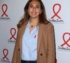 Il s'agit de la journaliste Salhia Brakhlia, évincée de Franceinfo en juin dernier.

Salhia Brakhlia à la soirée de lancement du Sidaction 2023 au Théâtre Edouard VII le 06 mars 2023 à Paris, France. 

Photo : Jerome Dominé / Abaca