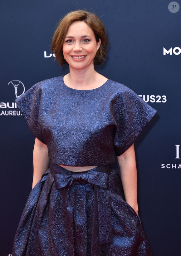 Nathalie Péchalat - Red Carpet de la cérémonie " 2023 Laureus World Sports Awards" à Paris le 8 mai 2023 . Veeren/Bestimage