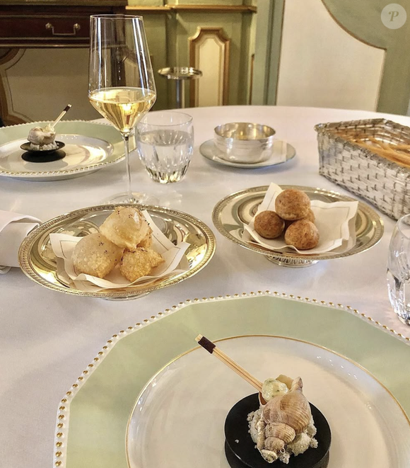 Christophe Pelé dans son restaurant Le Clarence à Paris