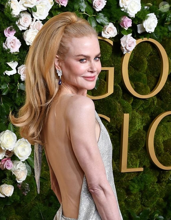 L'actrice Nicole Kidman lors de la 82ème édition des Golden Globes au Beverly Hilton à Los Angeles.