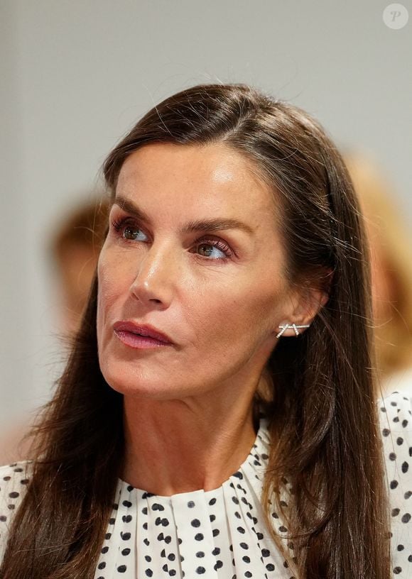 La reine Letizia d’Espagne assiste à l'inauguration de la promotion 2025/2026 du Centre intégré de formation professionnelle polytechnique à Lumbier. LALO YASKY / BESTIMAGE