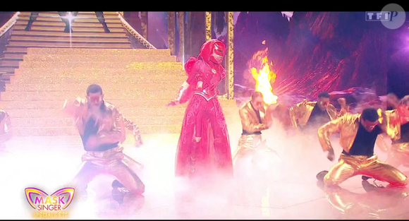 L'Impératrice dans "Mask Singer", capture d'écran TF1