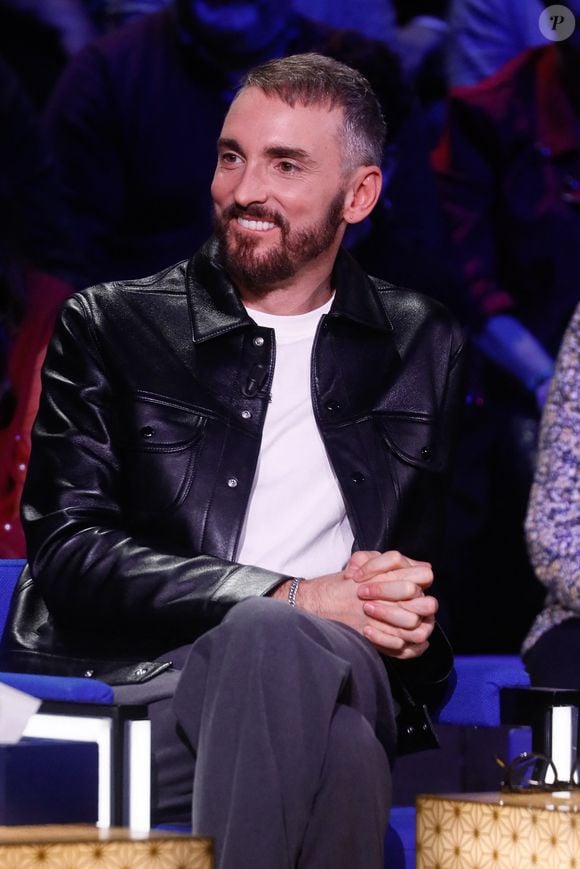 Christophe Willem lors de l'enregistrement de l'émission "La boîte à secrets N°18" à Paris, le 12 janvier 2024.

© Christophe Clovis / Bestimage