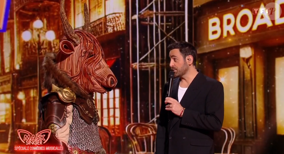 Le Bison de "Mask Singer", capture d'écran TF1
