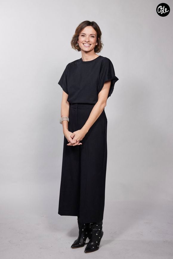 Exclusif - Isabelle Ithurburu - Studio avec les invités de l'enregistrement de l'émission "La chanson secrète N°14", présentée par N.Aliagas et diffusée le 26 décembre sur TF1, à Paris, France, le 9 décembre 2025. © Jacovides-Moreau/Bestimage