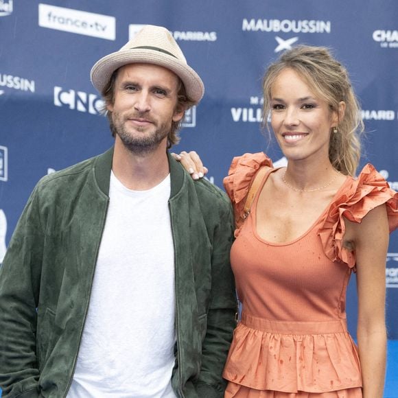 Philippe Lacheau et Elodie Fontan assistent au photocall 3 jours Max lors du 16e Festival du film francophone d'Angoulême le 26 août 2023 à Angoulême, France. Photo by David Niviere/ABACAPRESS.COM