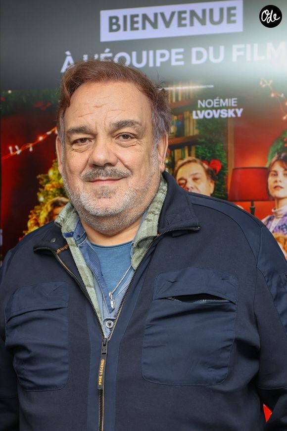 Exclusif - Didier Bourdon lors de l'avant-première du film "Un Noël en Famille "au Cinéma CGR - Le Français à Bordeaux, France, le 5 décembre 2024. © Jean-Marc Lhomer/Bestimage