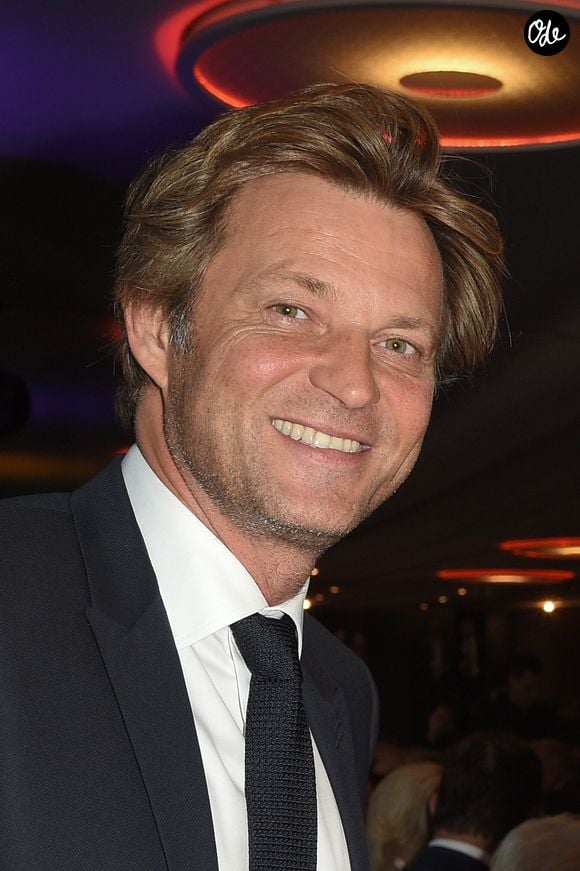 Laurent Delahousse lors de la soirée du 90ème anniversaire de Line Renaud sur le Bateau Potel et Chabot "Pavillon Seine" à Paris le 2 juillet 2018.

© Coadic Guirec/Bestimage