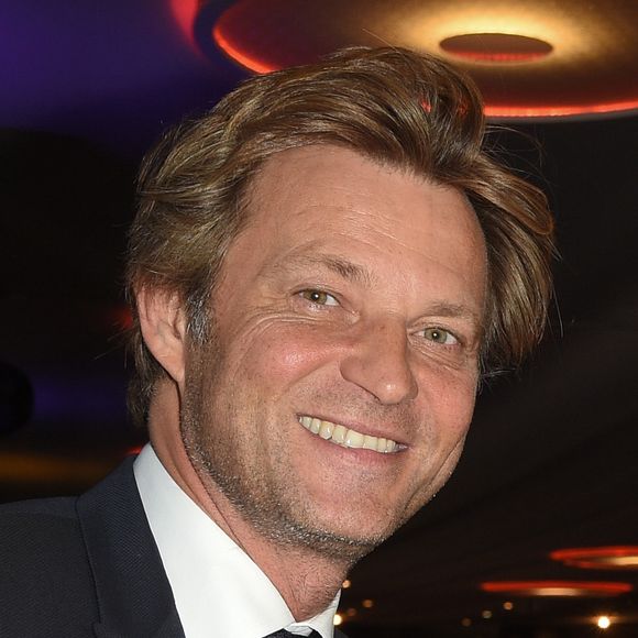 Laurent Delahousse lors de la soirée du 90ème anniversaire de Line Renaud sur le Bateau Potel et Chabot "Pavillon Seine" à Paris le 2 juillet 2018.

© Coadic Guirec/Bestimage