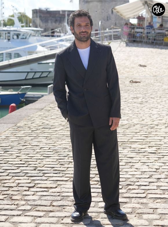Benoît Michel au Photocall du film "Notre fils" sur le port de La Rochelle lors du festival de la fiction le 16 septembre 2026. © Laurent Lairys / PsnewZ / Bestimage