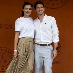 Marine Lorphelin et son compagnon Stanislas Gruau à Roland Garros 2025 le 3 juin 2025 à Paris. 

© Moreau / Jacovides / Bestimage