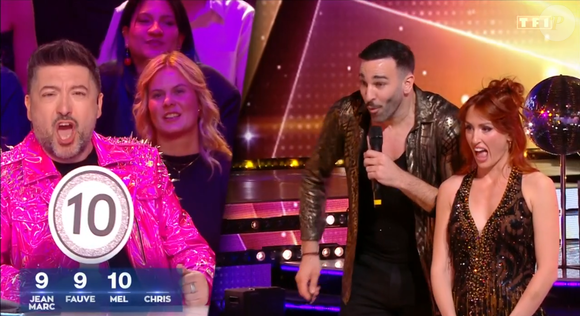 Deux éliminations dans Danse avec les stars 2025, Chris Marques a donné deux 10 dans la même soirée, du jamais vu...ou presque - Capture d'écran TF1
