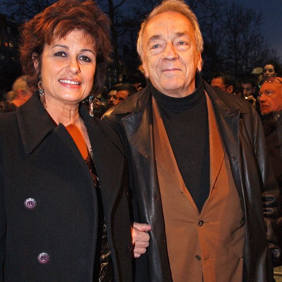L'acteur français Jean-Pierre Cassel et sa femme Anne à la première de 'Jean-Philippe' réalisé par Laurent Tuel au théâtre UGC Normandie à Paris, France, le 28 mars 2006. Photo by Klein-Gouhier/ABACAPRESS.COM