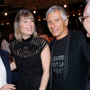 Mélanie Page et son mari Nagui - 35ème cérémonie des Molières aux Folies Bergère à Paris, France, le 6 Mai 2024. © Bertrand Rindoff / Bestimage