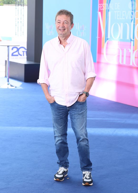 Frederic Bouraly lors du photocall de "Scènes de ménages" au Grimaldi Forum lors du 64ème Festival de Télévision de Monte Carlo le 14 Juin 2025.

© Denis Guignebourg/Bestimage