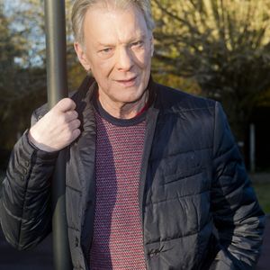 Herbert Leonard et sa femme Cléo chez eux à Barbizon le 2016/12/2016