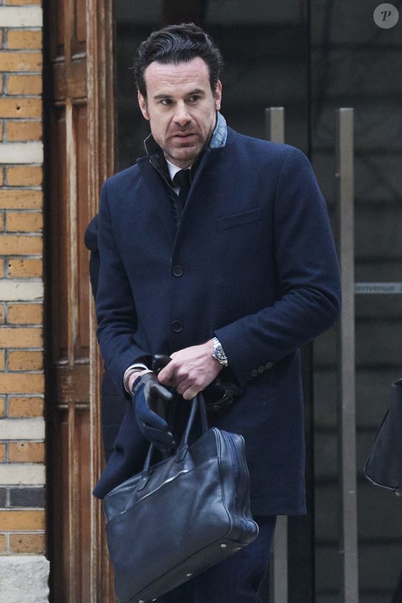 Exclusif - Mathias Vicherat - - Obsèques de Bernard Mourad en l'église Saint-Honoré-d'Eylau à Paris, France, le 17 janvier 2025. © Bestimage