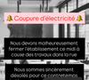 Cette décision a été prise en urgence à la suite d'une coupure d'électricité provoquée par des travaux dans sa rue.

Mickaël Braure, ex-candidat de "Top Chef", obligé de fermer son restaurant pour le déjeuner.