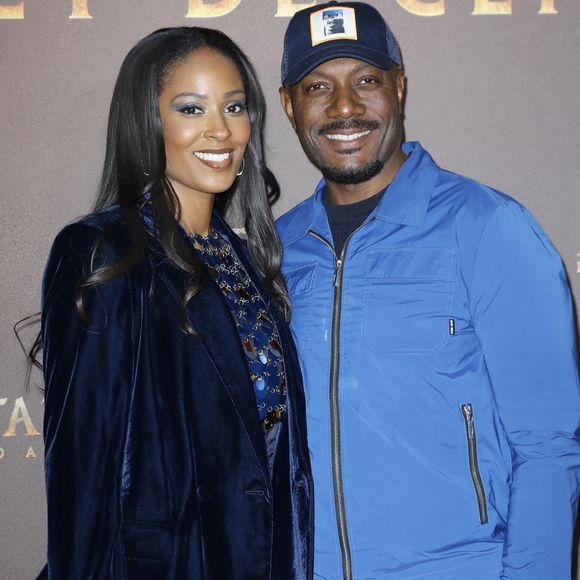 Harry Roselmack et sa compagne Jennifer Galap - Avant-première du film "Avatar : Fire and Ash" (Avatar : de Feu et de Cendres) à la Seine Musicale de Boulogne-Billancourt le 5 décembre 2025. © Marc Ausset-Lacroix/Bestimage