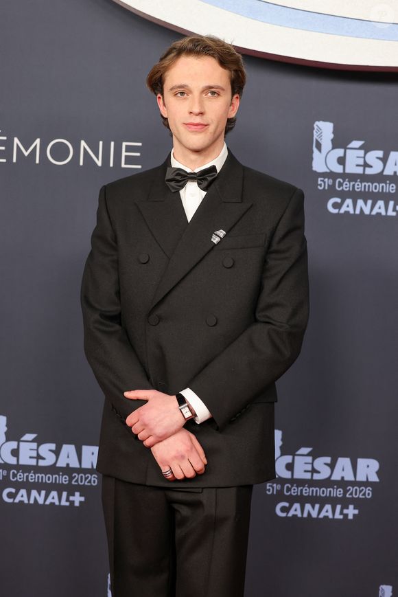 Benjamin Voisin au photocall de la 51ème cérémonie des César à l'Olympia à Paris, France, le 26 février 2025 © Borde-Jacovides/Bestimage