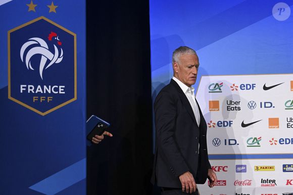 Lors d'une interview accordée au "Figaro", l'entraîneur a évoqué son avenir qui pourrait s'écrire à l'étranger

Conférence de presse de Didier Deschamps pour l’annonce de la liste des Bleus sélectionnés à l’Euro 2024. 
Crédit : Michael Baucher / Panoramic / Bestimage
