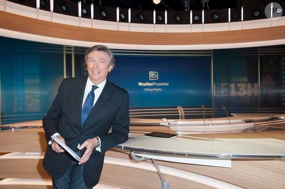Exclusif - Jacques Legros sur le plateau du Journal de TF1 le 30 avril 2015
Pierre Perusseau / Bestimage
