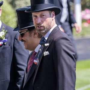 Le prince William, prince de Galles - Les royautés lors de la course hippique Royal Ascot (Jour 2), le 18 juin 2025. Mirrorpix / Bestimage