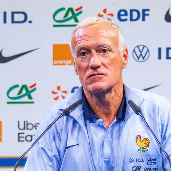 “Je suis sélectionneur et il y a une équipe française. Même si j’ai un passé marseillais, mais ça me paraît tellement évident”, ajoute Didier Deschamps

Le sélectionneur de l'équipe de France Didier Deschamps en conférence de presse avant les deux matches de Ligue des nations contre l’Italie et la Belgique au centre National du Football de Clairefontaine-en-Yvelines, France, le 2 septembre 2024. © Baptiste Autissier/Panoramic/Bestimage