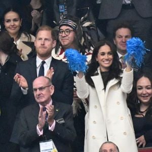 Le prince Harry et Meghan Markle assistent à la cérémonie d'ouverture des "Invictus Games Vancouver Whistler 2025" au Canada le 8 février 2025. Backgrid USA / Bestimage