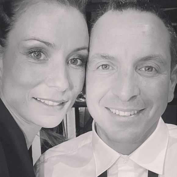 Jennifer Lauret et son mari Patrick. Photo Instagram, janvier 2020.