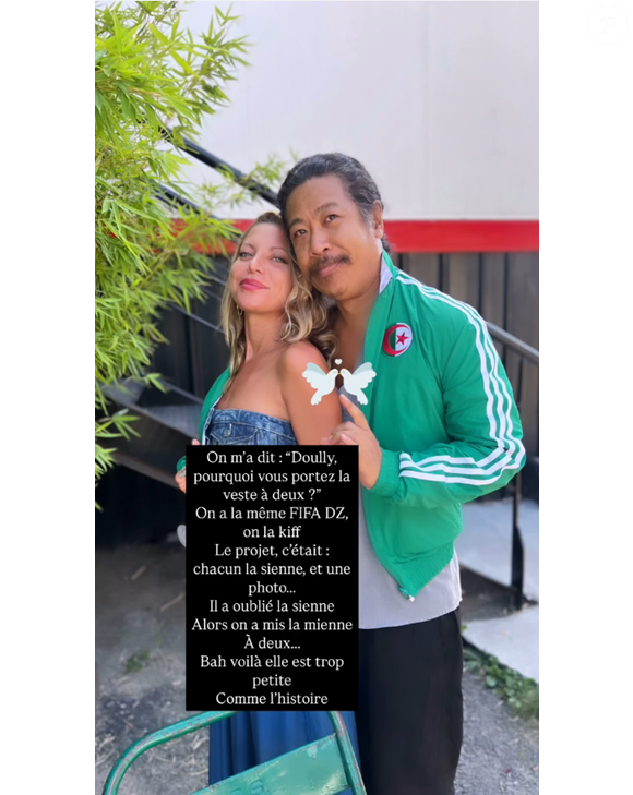 Doully rend hommage à Bun Hay Mean en Story Instagram le 11 juillet 2025 ©Doully Instagram