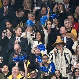 Le prince Harry et Meghan Markle assistent à la cérémonie d'ouverture des "Invictus Games Vancouver Whistler 2025" au Canada le 8 février 2025. Backgrid USA / Bestimage