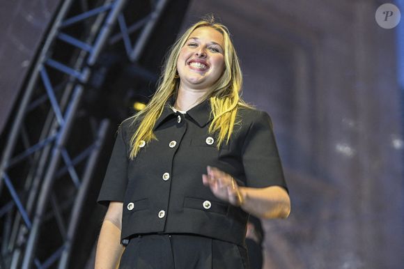 Helena Bailly lors de la fête nationale belge. Festivités et concert au Jubelpark. Bruxelles, Belgique le 21 juillet 2025. Photo by Peter De Smedt/Content Curation/ABACAPRESS.COM