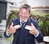 Et on a pu voir Benjamin Castaldi, maître de cérémonie de la soirée, en grande forme malgré ses blessures.
Exclusif - Benjamin Castaldi - Concerto pour la paix de Omar Harfouch au théâtre de Béziers le 8 mai 2025 © Jack Tribeca / Bestimage