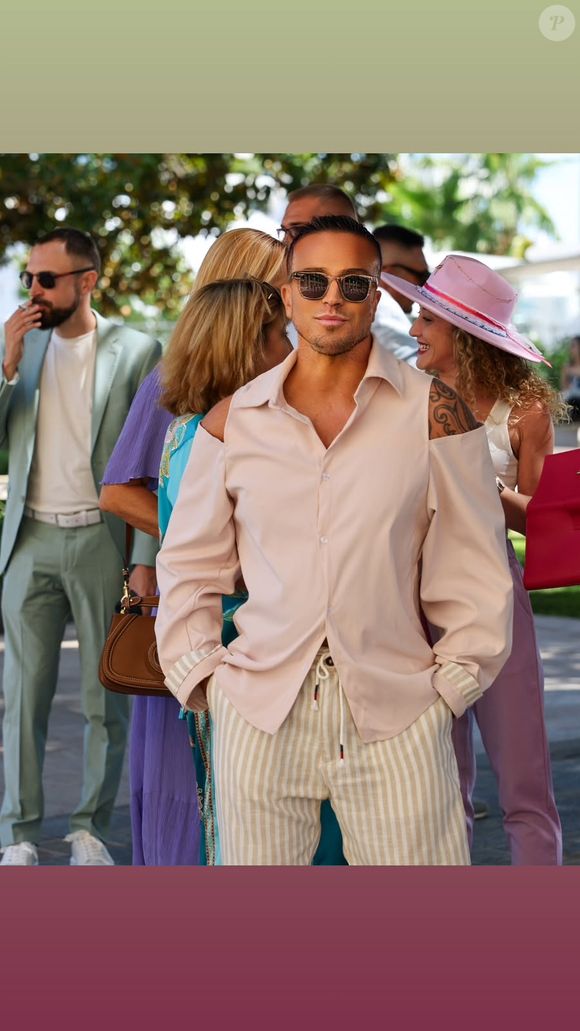 En légende d'un cliché, on peut lire : "Nous avons choisi de vivre ce moment précieux dans la simplicité et l’intimité, entourés de ceux qui comptent vraiment"

Mariage de Bruno Vandelli à Cannes le 5 septembre 2025 @Instagram