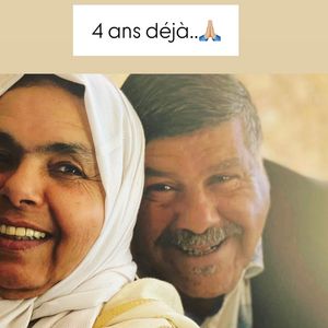 Photo des parents de Jamel Debbouze, publiée par sa femme Mélissa Theuriau en hommage à son beau-père disparu