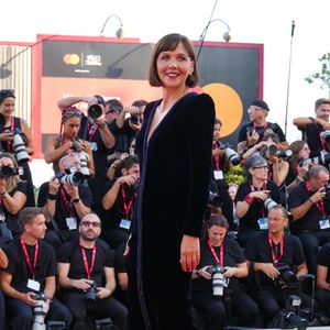 Maggie Gyllenhaal - Tapis rouge du film "Bunker" à la Mostra de Venise le 8 septembre 2026 ©Lucia Sabatelli / Bestimage