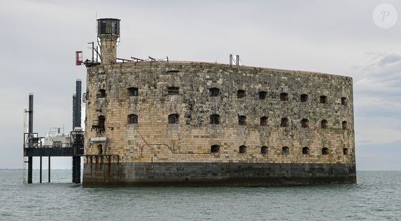 Le Fort Boyard sur le littoral Atlantique. Photo by Betend A/ANDBZ/ABACAPRESS.COM