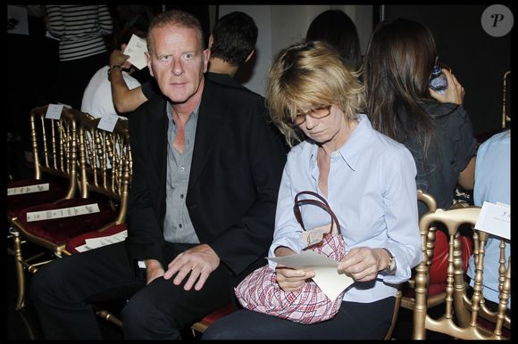 Jean Teulé et Miou Miou au défilé Jean-Paul Gaultier à Paris.
AGENCE / BESTIMAGE