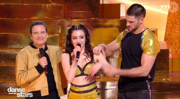 Lénie, sa tenue fait réagir dans DALS ! Capture d'écran TF1