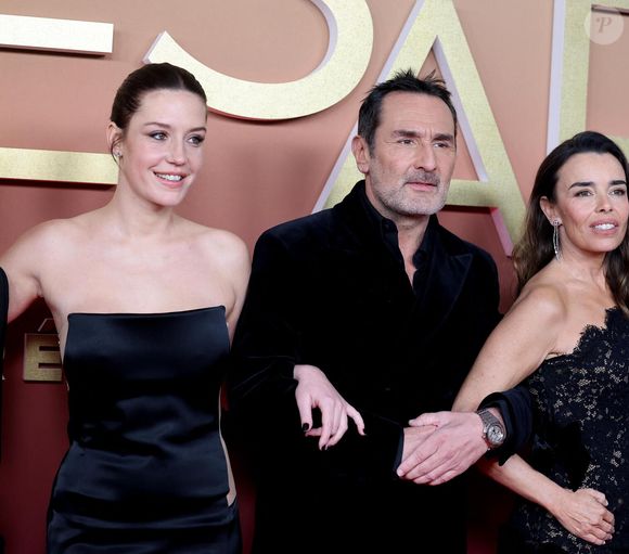 Adèle Exarchopoulos, Gilles Lellouche, Elodie Bouchez, François Civil - Photocall de la 50ème édition de la cérémonie des César à l'Olympia à Paris, France, le 28 février 2025 © Dominique Jacovides - Olivier Borde / Bestimage