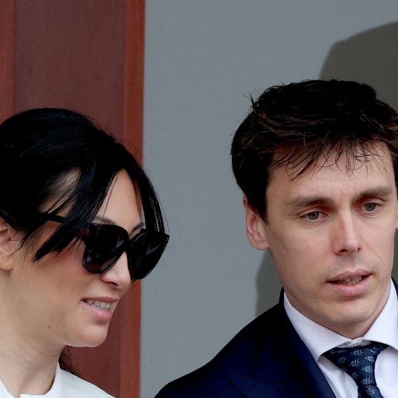 Louis Ducruet et sa femme Marie lors de la finale du Rolex Monte-Carlo Masters au Monte-Carlo Country Club de Monaco le 12 avril 2026.

© Claudia Albuquerque / Bestimage
