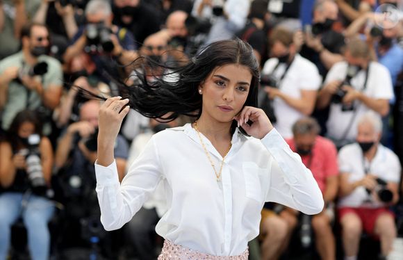 Kenza Fortas au photocall du film Bac Nord (Hors compétition) lors du 74ème festival international du film de Cannes le 13 juillet 2021 © Borde / Jacovides / Moreau / Bestimage