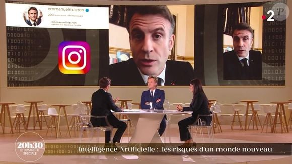 Alors qu'il a ironisé sur l'utilisation de l'IA avec son image, voilà que le chef de l'Etat est coupé en plein vol par la journaliste indienne.