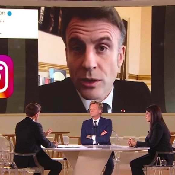 Alors qu'il a ironisé sur l'utilisation de l'IA avec son image, voilà que le chef de l'Etat est coupé en plein vol par la journaliste indienne.