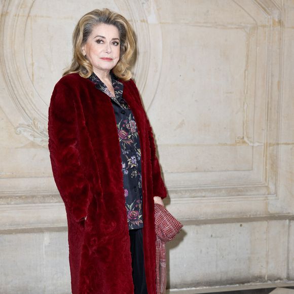 Catherine Deneuve - Photocall au défilé de mode Haute-Couture Christian Dior au musée Rodin lors de la Fashion Week Printemps-été 2023 de Paris, France, le 23 janvier 2023. © Olivier Borde/Bestimage
